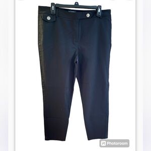 Karl‎ Lagerfield Paris Black ankle pants. Size 14.  NWT.